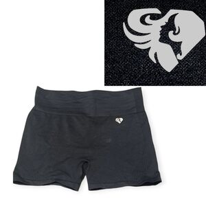 Womens Teens BLACK BOOTY SHORTS WORKOUT ONE SZ FITS MOST TARGET BRAND WORE ONCE